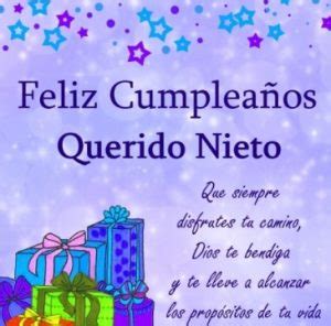 feliz cumpleaños mi nieto